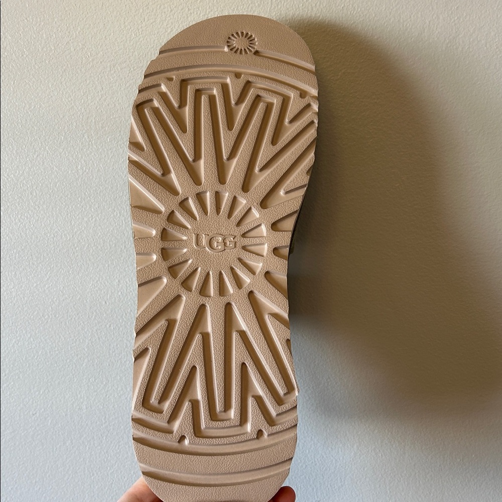 UGG Men's Khaki Strap Sandals - Picture 3 of 4